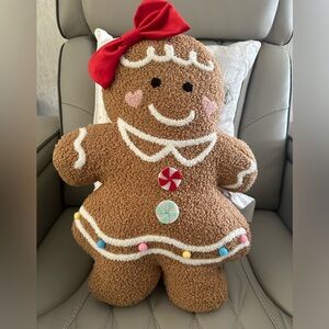 Gingerbread Girl pillow